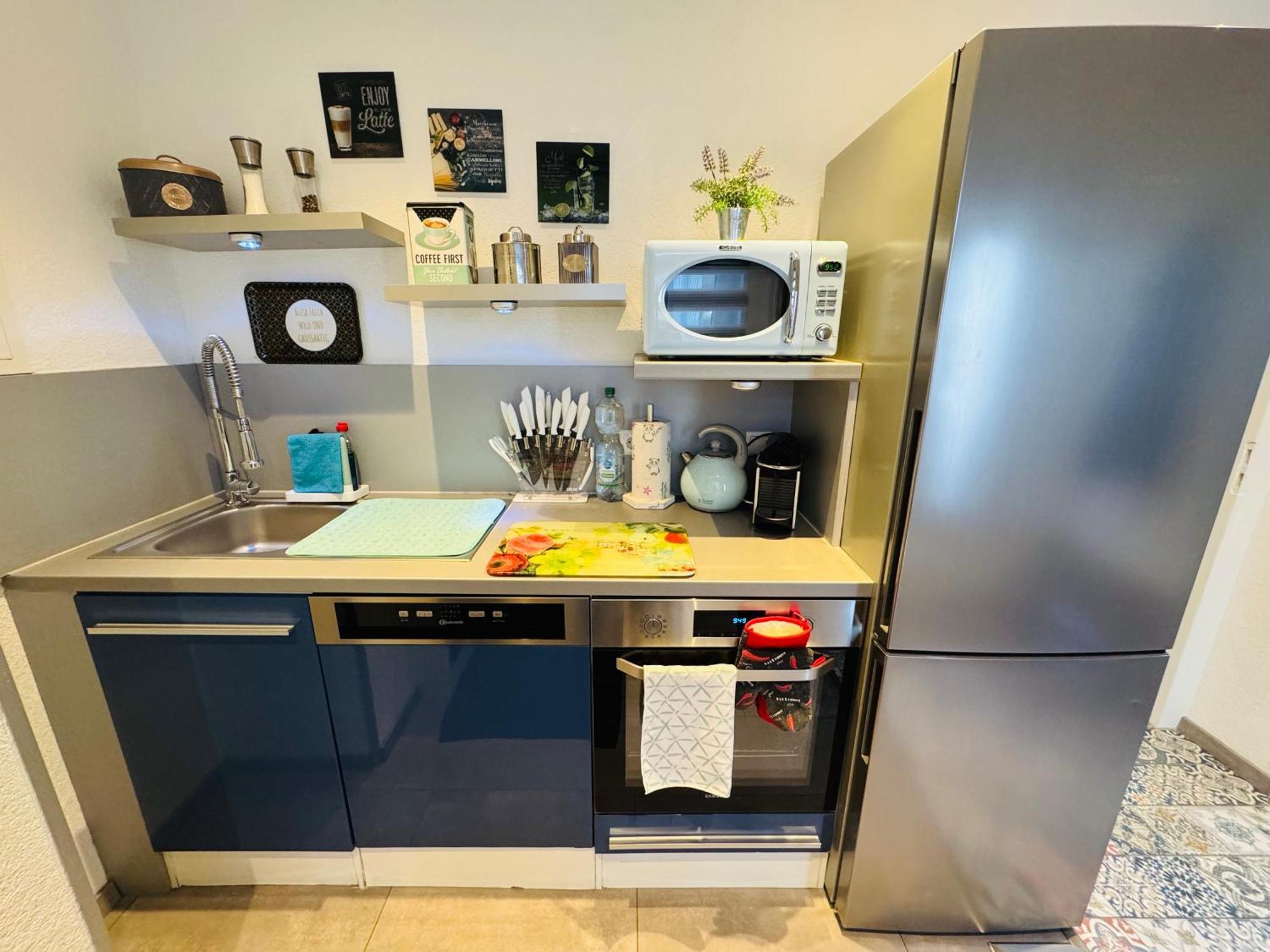 2 Room Galerie Einliegerwohnung In Rheinstetten, Messe Naehe, Rollstuhlfahrer Geeignet Extérieur photo